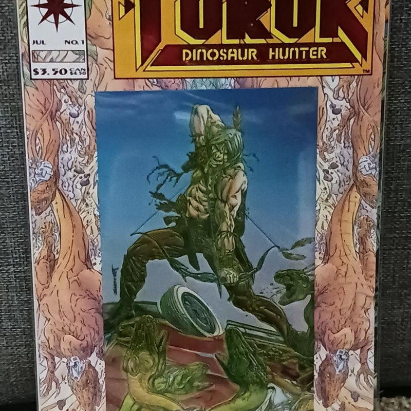 Lot of 5 Comic Books: Valiant: Turok Dinosaur Hunter #1-5