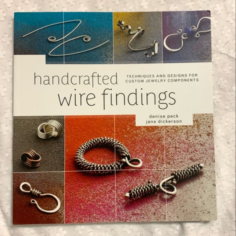 Handcrafted wire findings