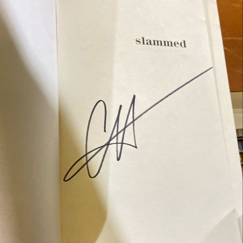 Coleen Hoover - Slammed series 1 book signed