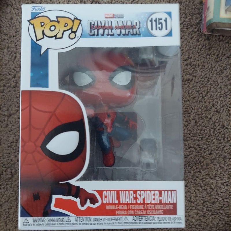 Civil War Spider-Man Funko Pop