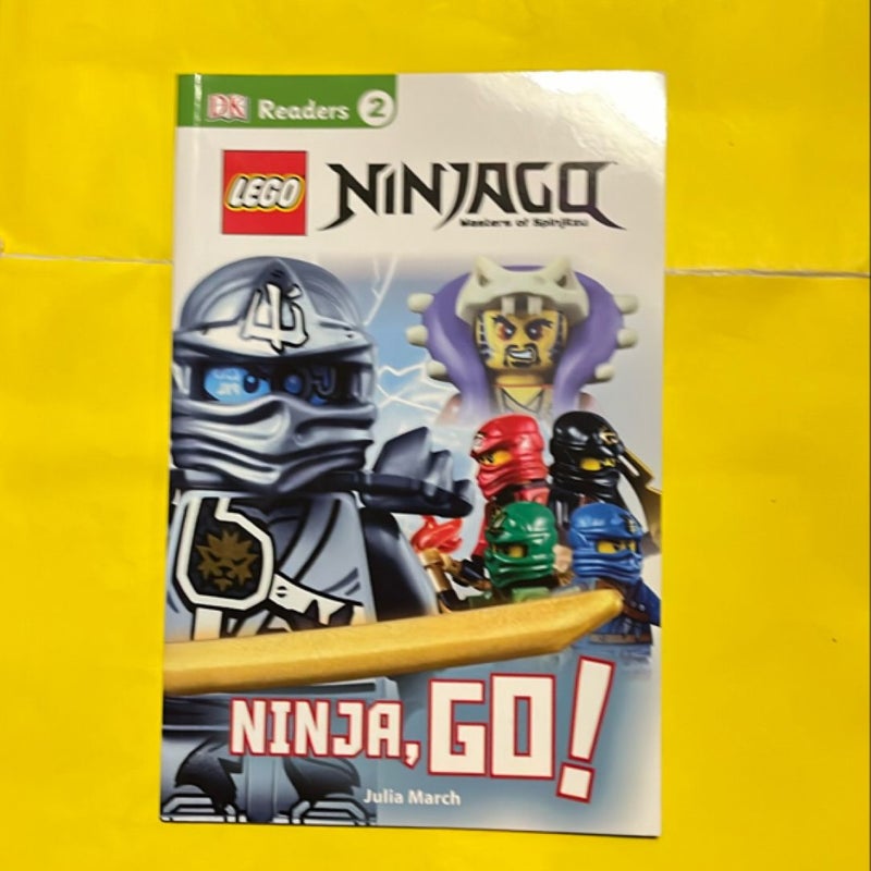 DK Readers L2: LEGOÂ® NINJAGO: Ninja, Go!