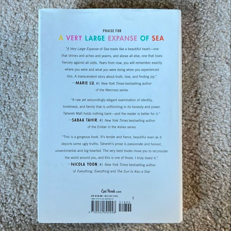 A Very Large Expanse of Sea (SIGNED)