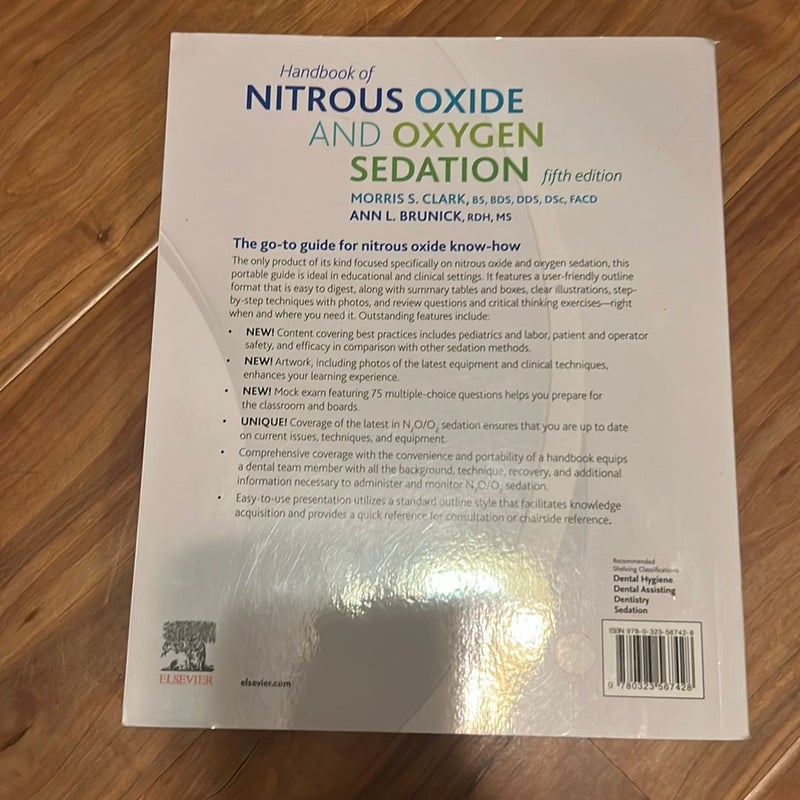 Handbook of Nitrous Oxide and Oxygen Sedation