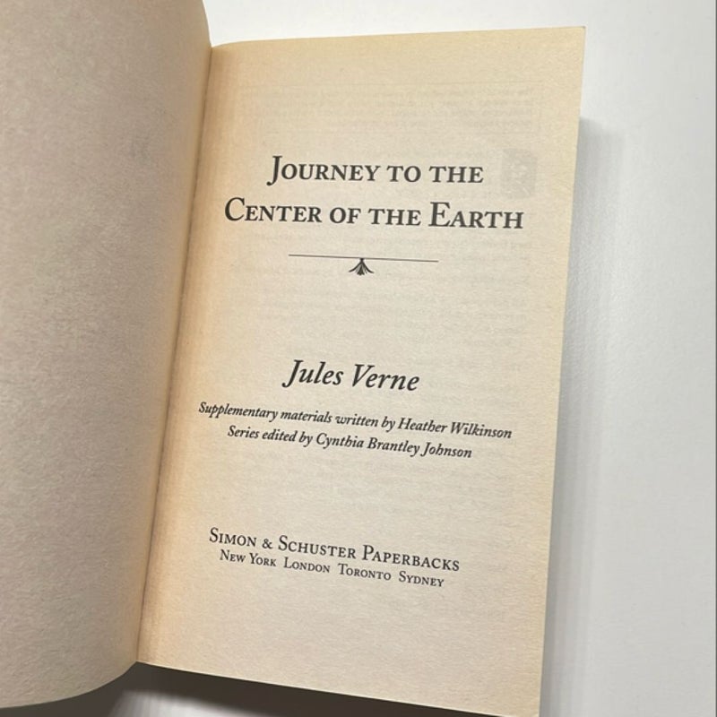 Journey to the Center of the Earth