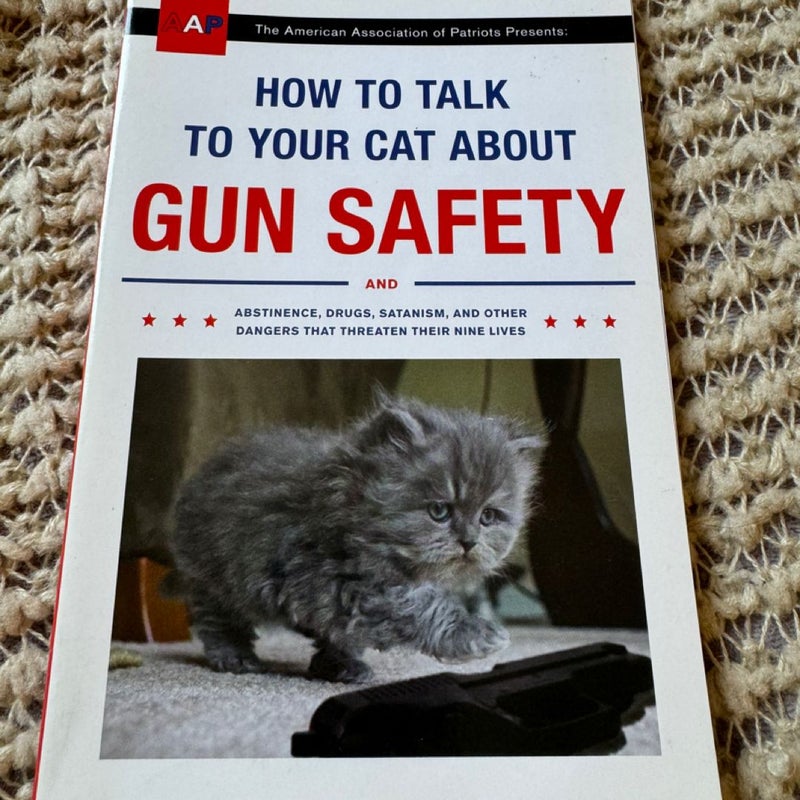 How to Talk to Your Cat about Gun Safety