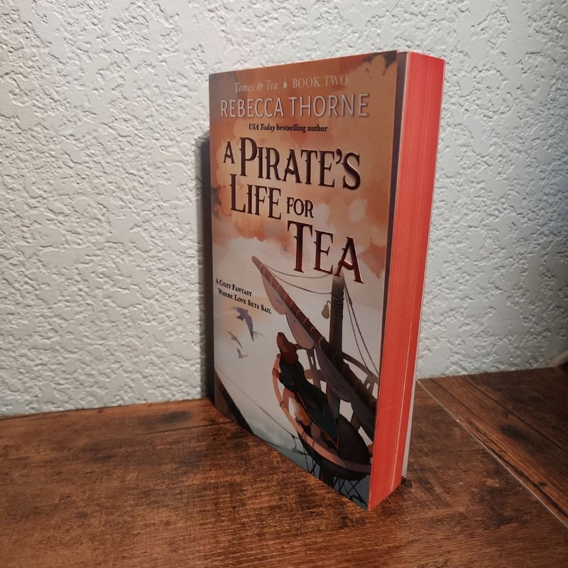 A Pirate's Life for Tea *sprayed edges*