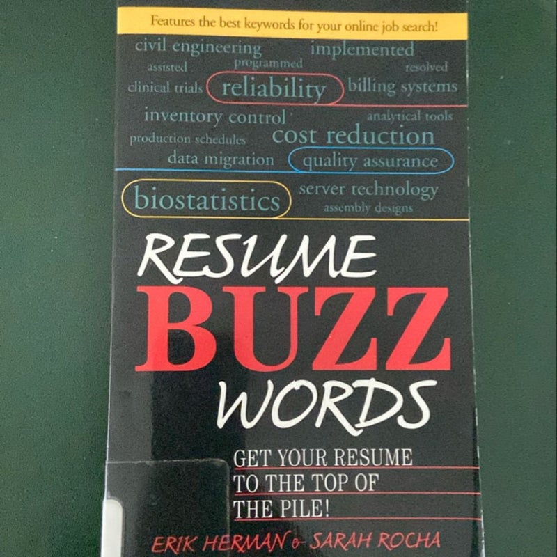 Resume Buzz Words 