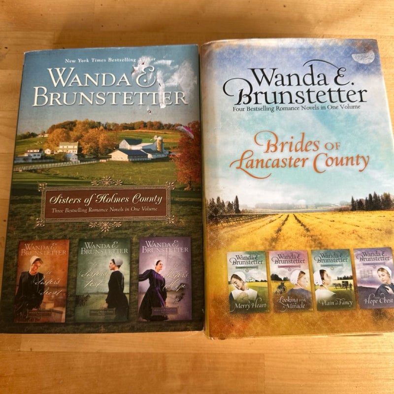Brides of Lancaster County 4 In 1 & Sisters of Holmes County 3 in 1