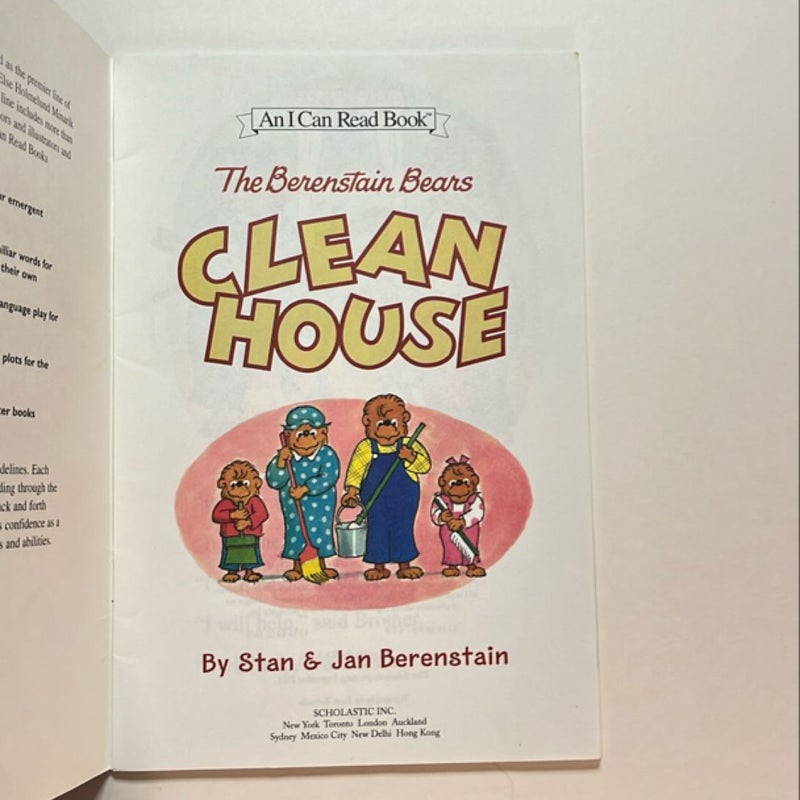 The Berenstain Bears Clean House