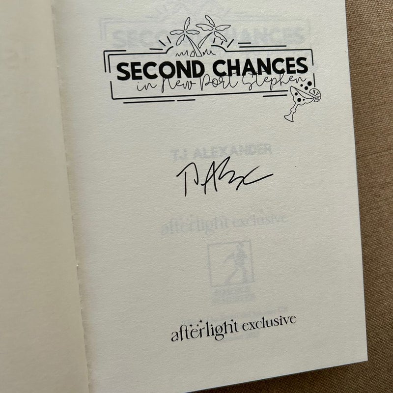 Second Chances in New Port Stephen (Illumicrate Afterlight Exclusive) SIGNED