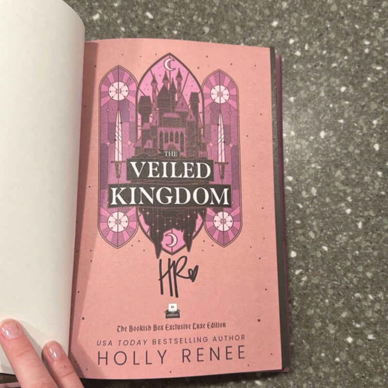 The veiled kingdom signed bookishbox