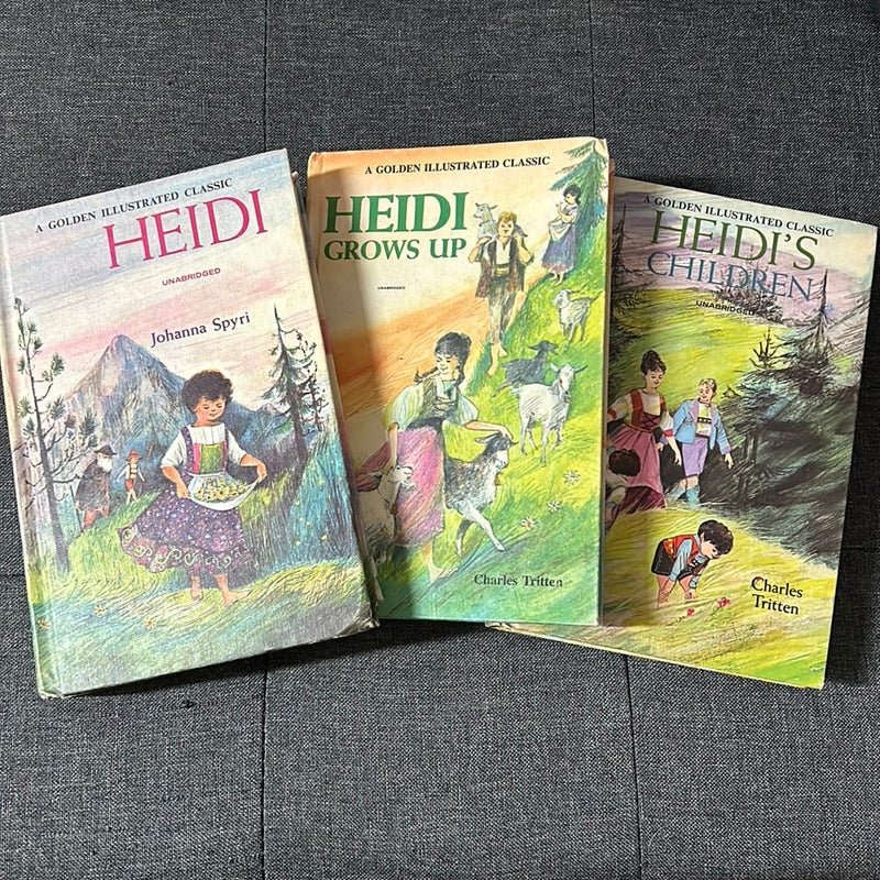 Heidi, Heidi Grows Up, & Heidi’s Children