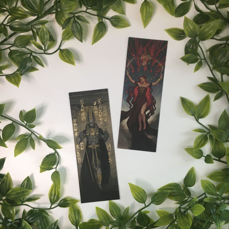 FairyLoot Foiled Mythology Bookmarks (Anansi and Apate)