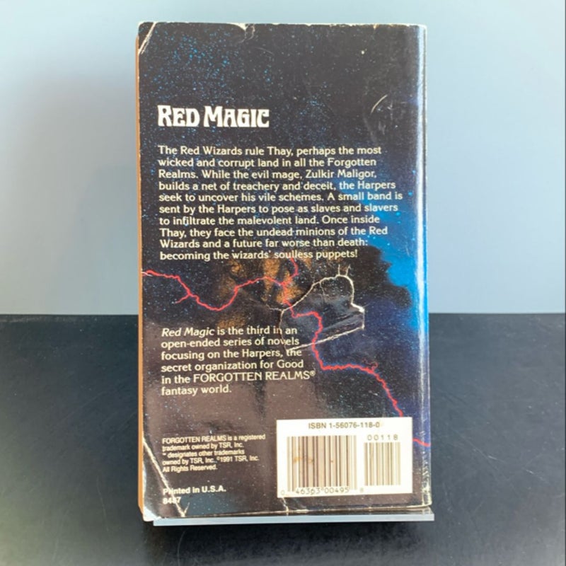 Red Magic, Harpers 3, Forgotten Realms 