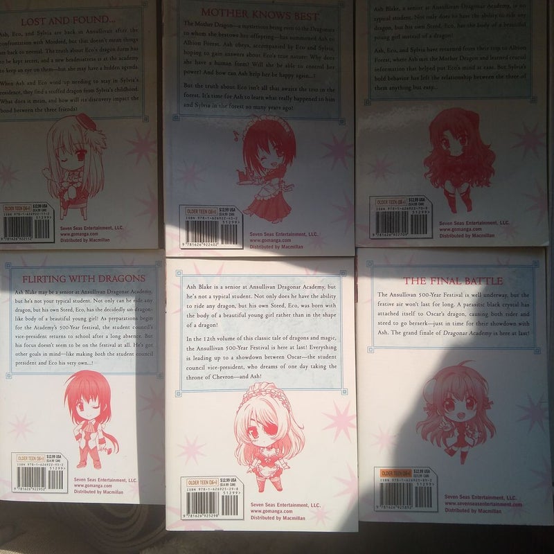 Dragonar Academy, Volumes 8-13