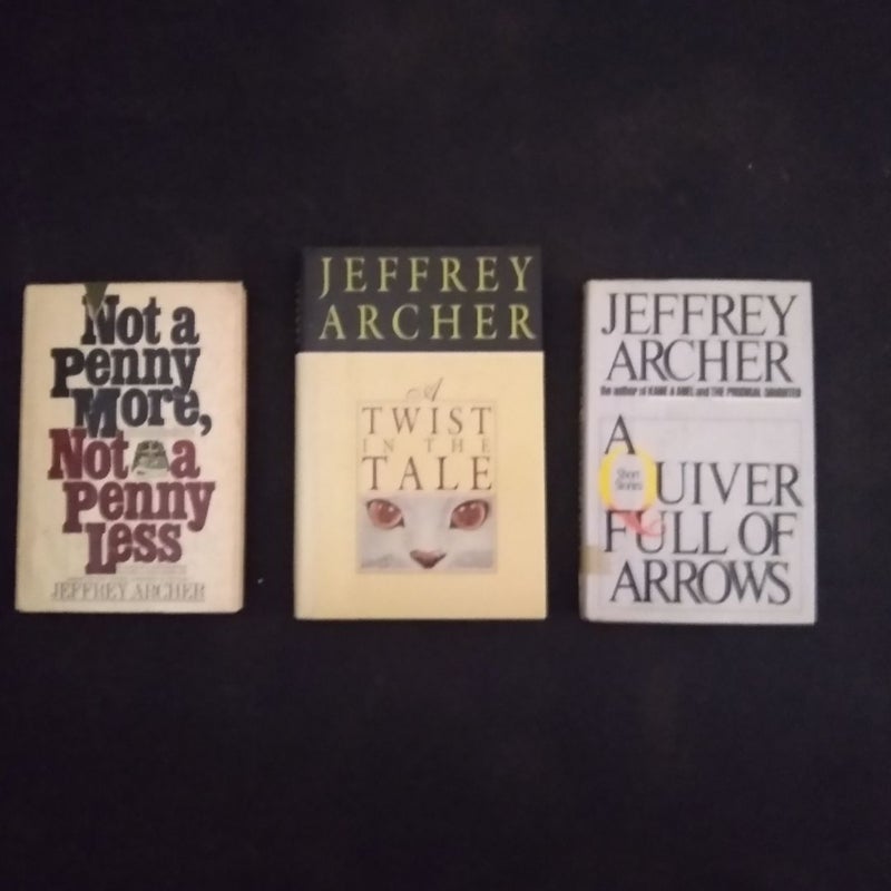 12 Hardback Books by Jeffrey Archer KANE AND ABEL a Matter of Honor 12 RED HERRINGS