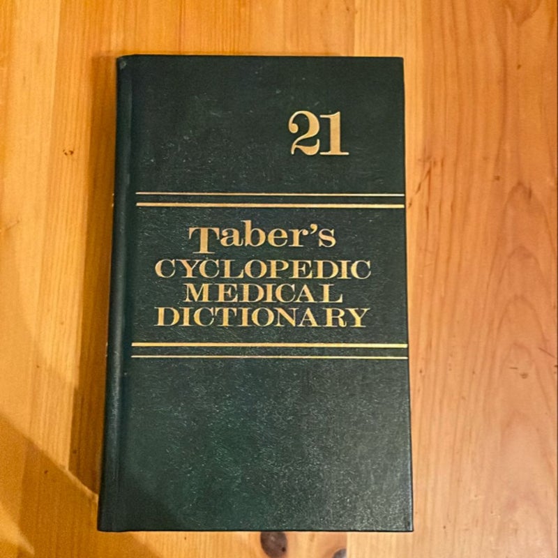 Taber's Cyclopedic Medical Dictionary (Thumb-Indexed Version)