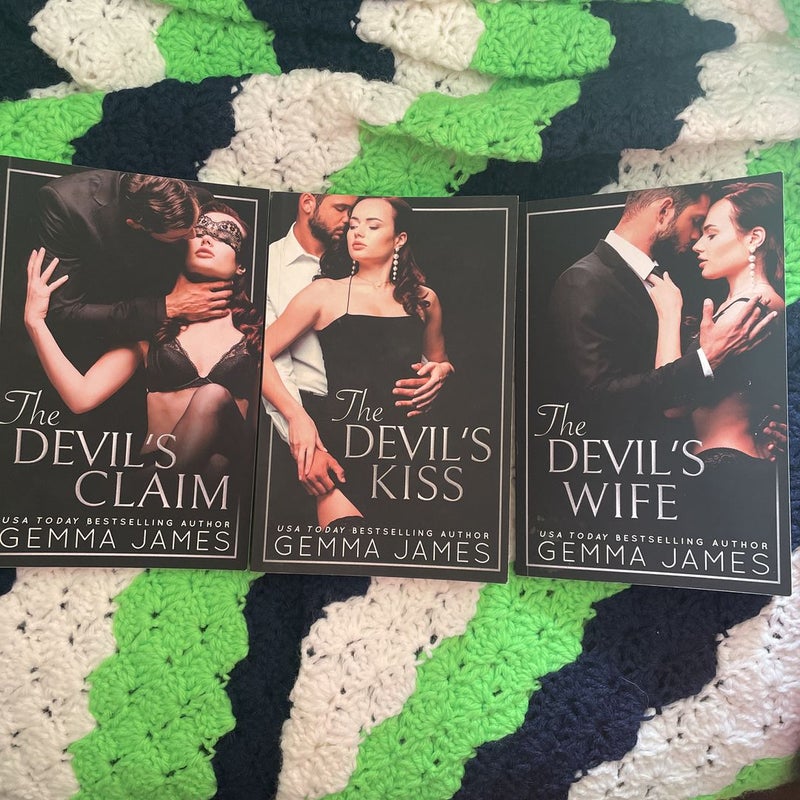 The Devil’s Kiss Series (Dark Billionaire Romance)