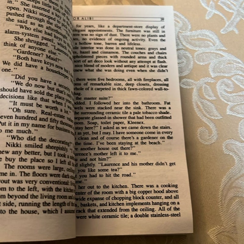 A Is for Alibi