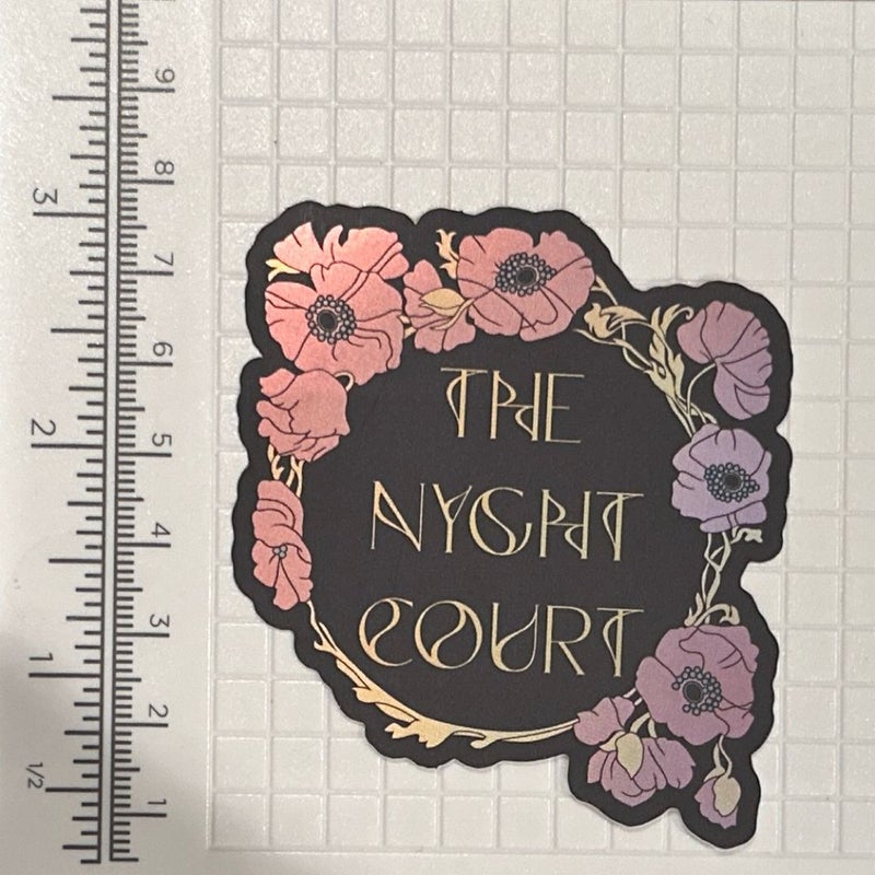 A court of thorns and roses sticker 