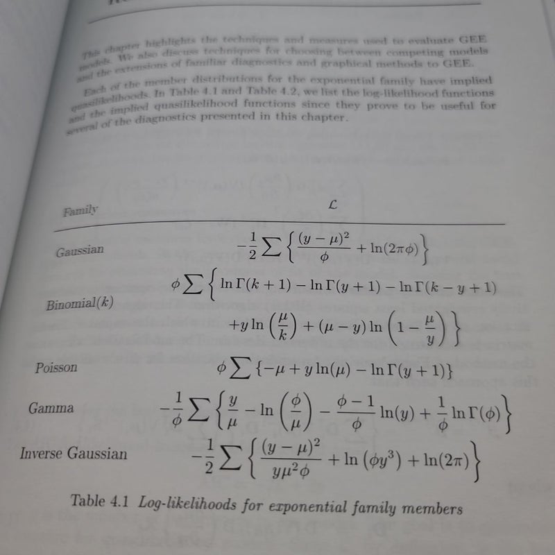 Generalized Estimating Equations