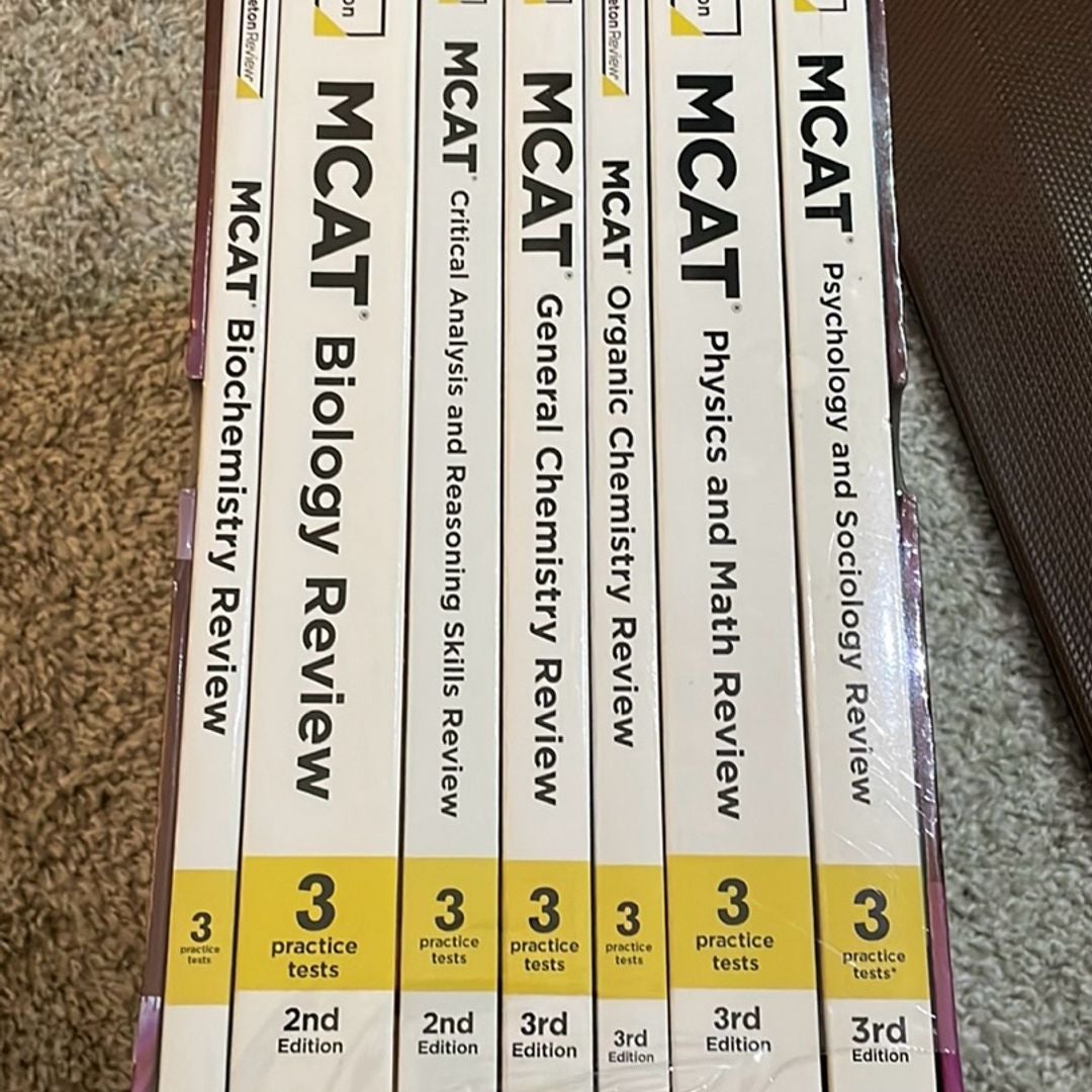 The Princeton Review MCAT Subject Review Complete Box Set, 3rd Edition ...