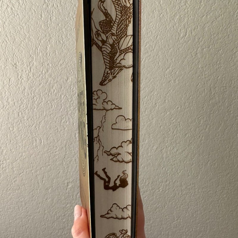 Fourth Wing Custom Laser Engraved Edge