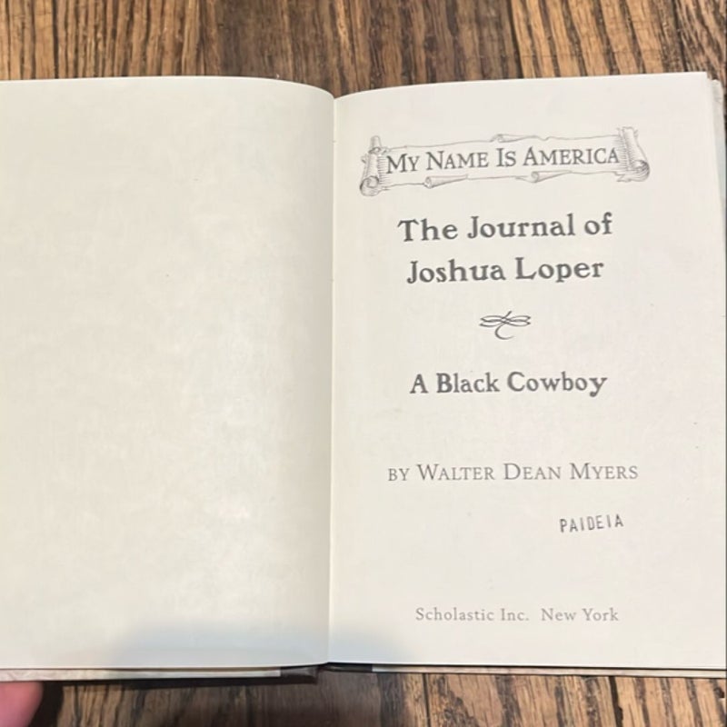 The Journal of Joshua Loper