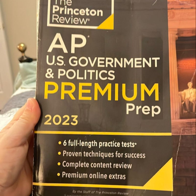 Princeton Review AP U. S. Government and Politics Premium Prep 2023