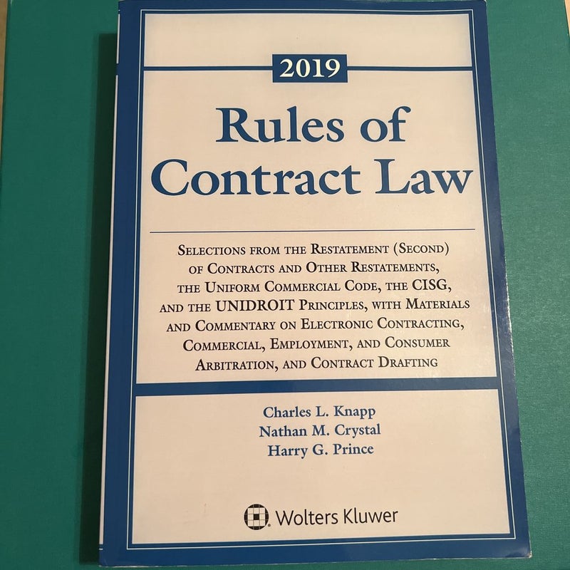 Rules of Contract Law