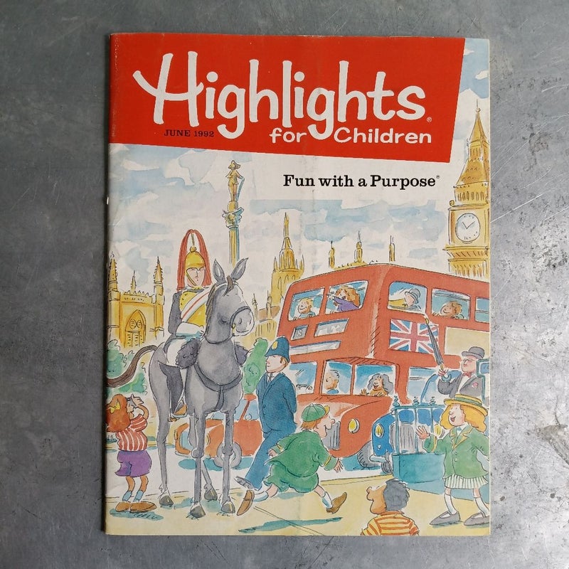 Highlights For Children - June 1992