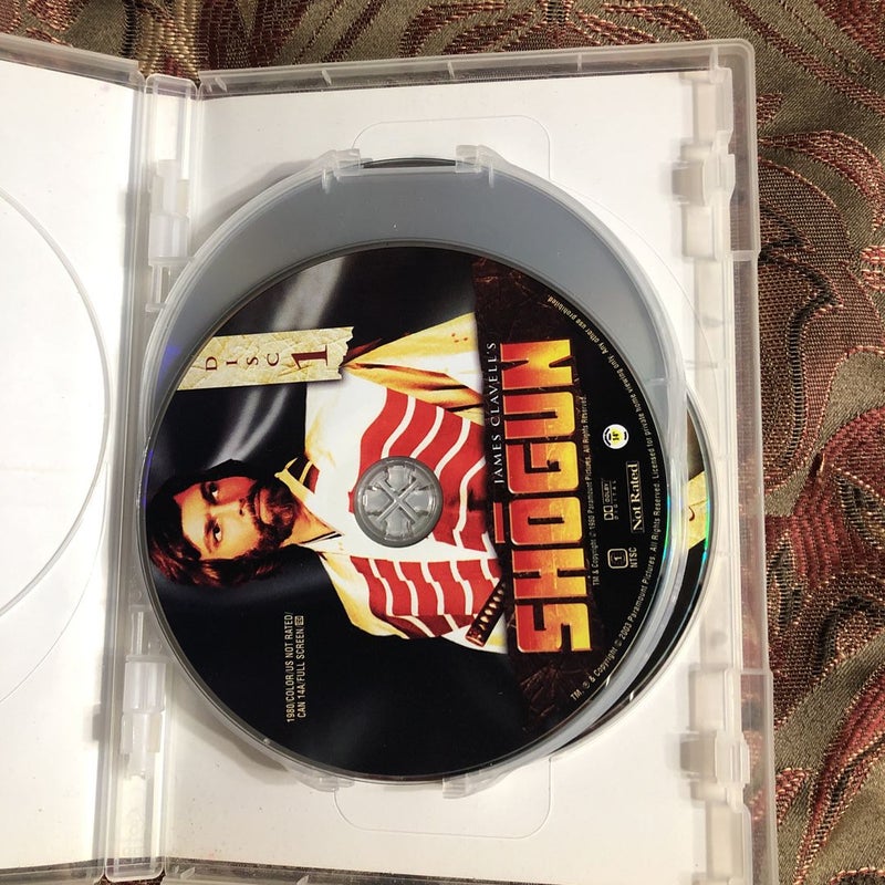 Shogun miniseries on DVD