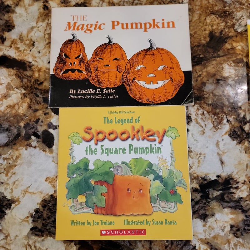 The Magic Pumpkin, The Legend of Spookley, the Square Pumpkin 