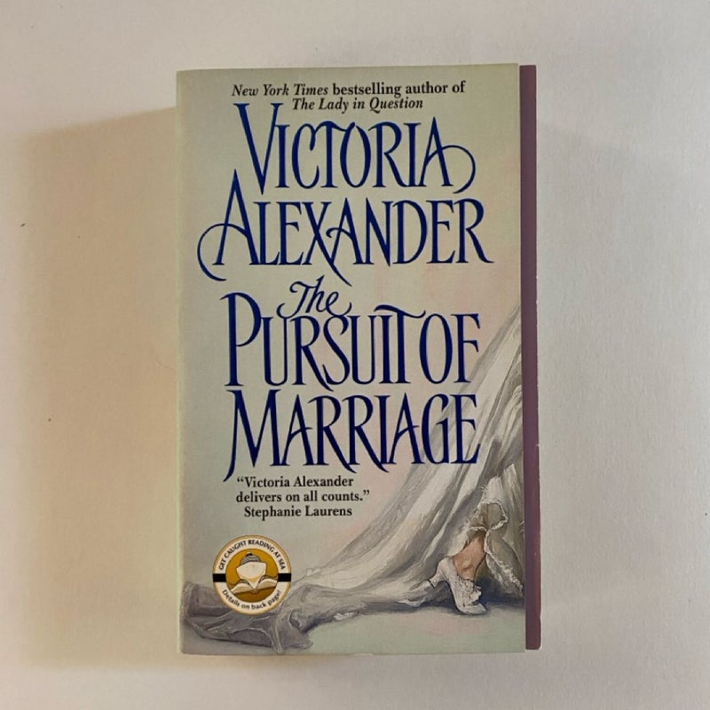 The Pursuit of Marriage