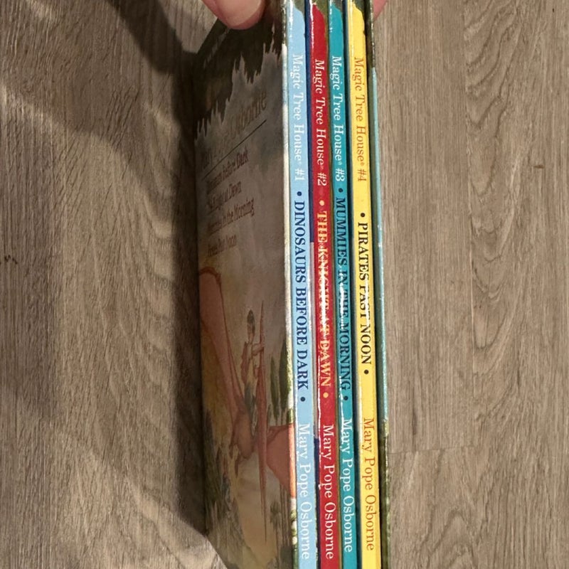 Magic Tree House Books 1-4 Boxed Set