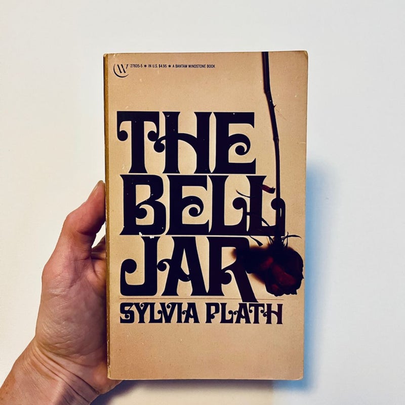 THE BELL JAR BY SYLVIA PLATH BANTAM BOOKS PAPERBACK