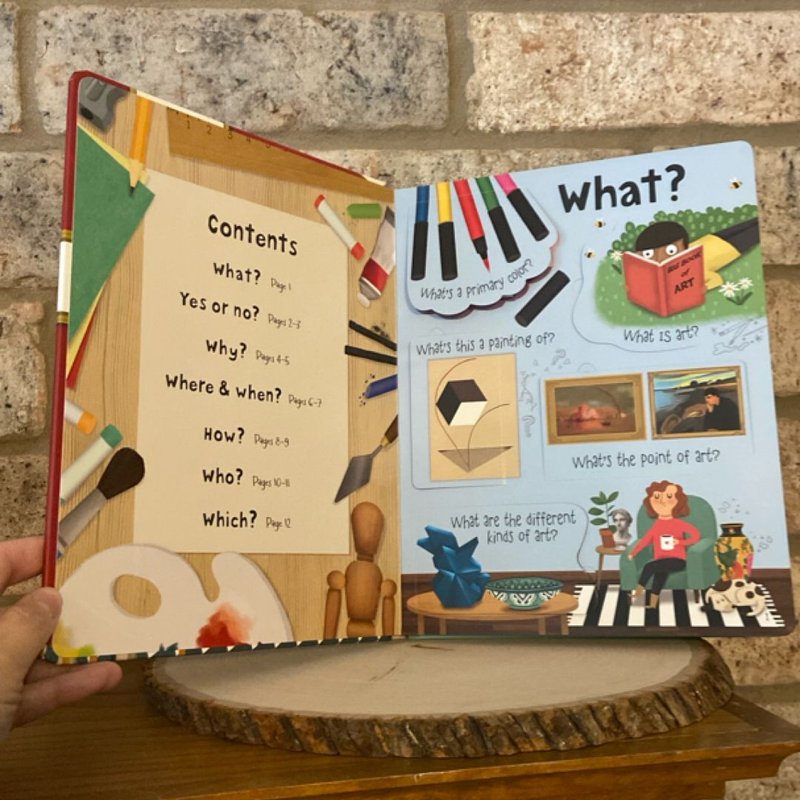 Lift-The-Flap Questions and Answers about Art IR