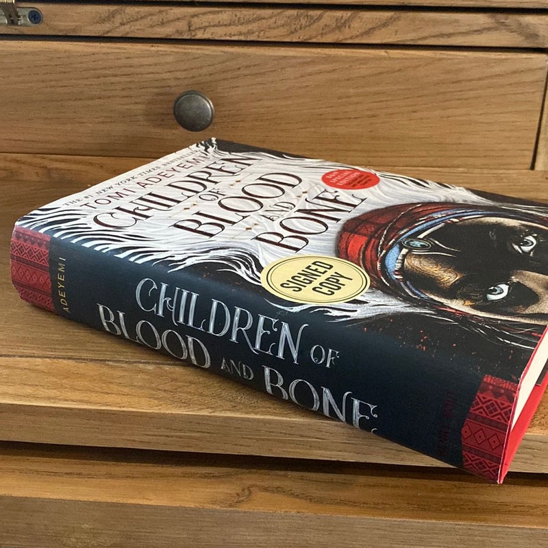 Signed Special Edition Children Of Blood And Bone
