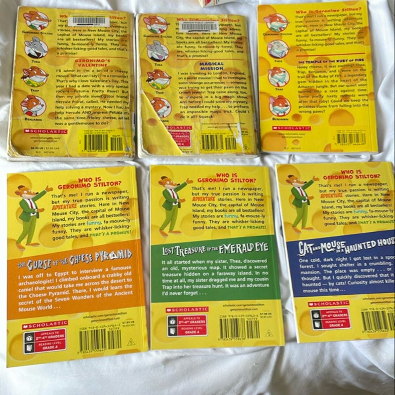 Geronimo Stilton Bundle of 6