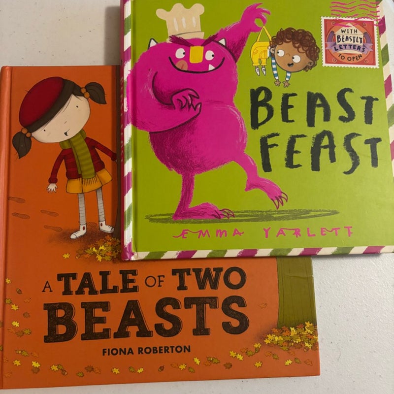 Beast book bundle of 2 Beast Feast and A Tale of Two Beasts