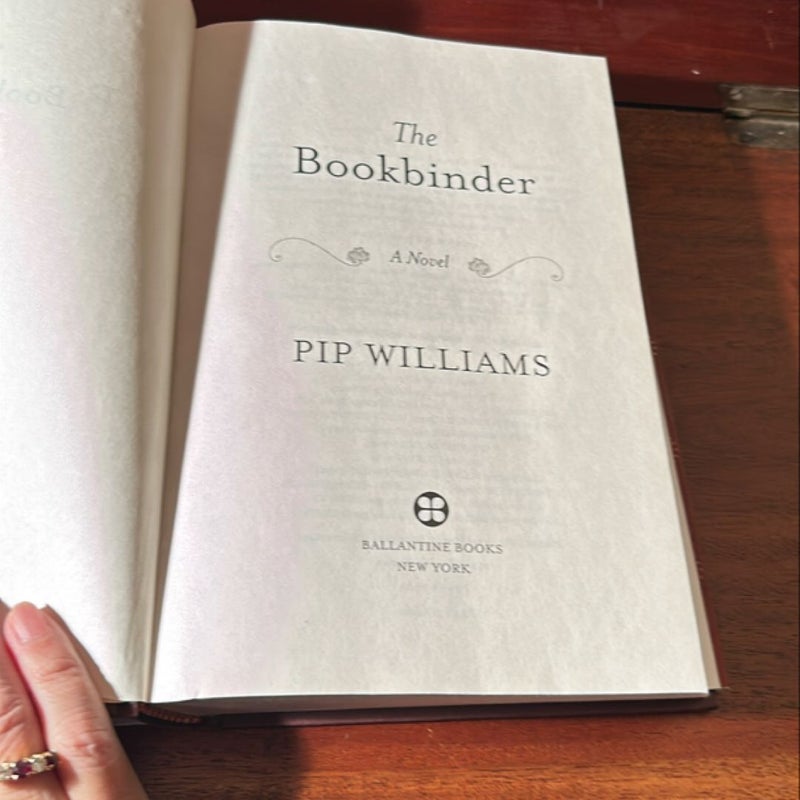 The Bookbinder (1st US Ed/1st)