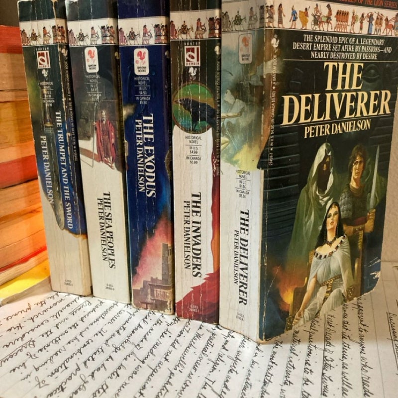 Five Books of The Children of the Lion Series 