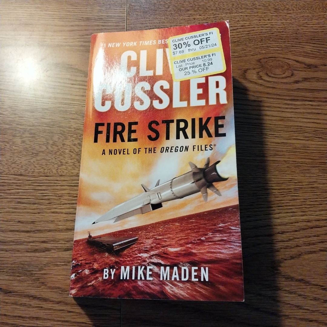 Clive Cussler Fire Strike