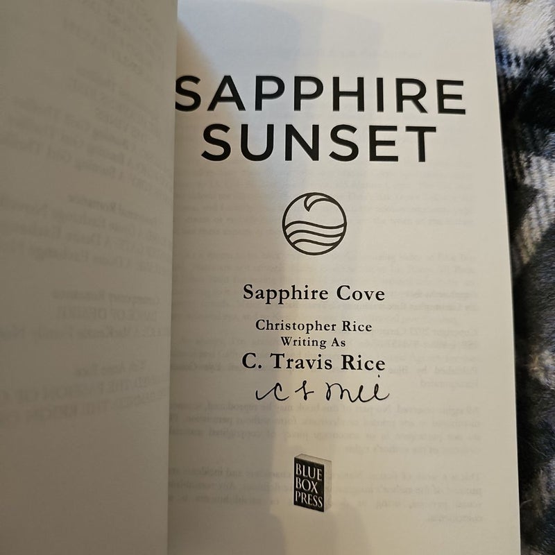 Sapphire Sunset (signed)