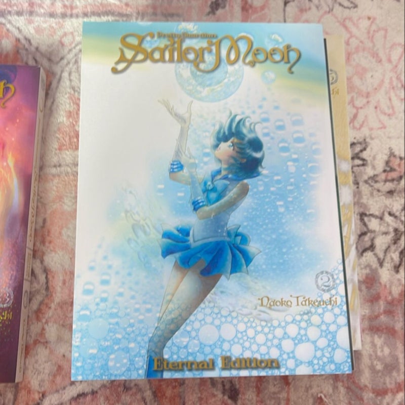 SAILOR MOON ETERNAL EDITION VOL 2,3,4,5 + SAILOR V VOL 1 LOT