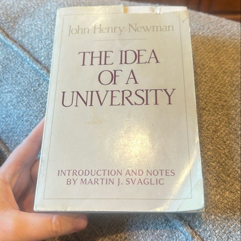 The Idea of a University