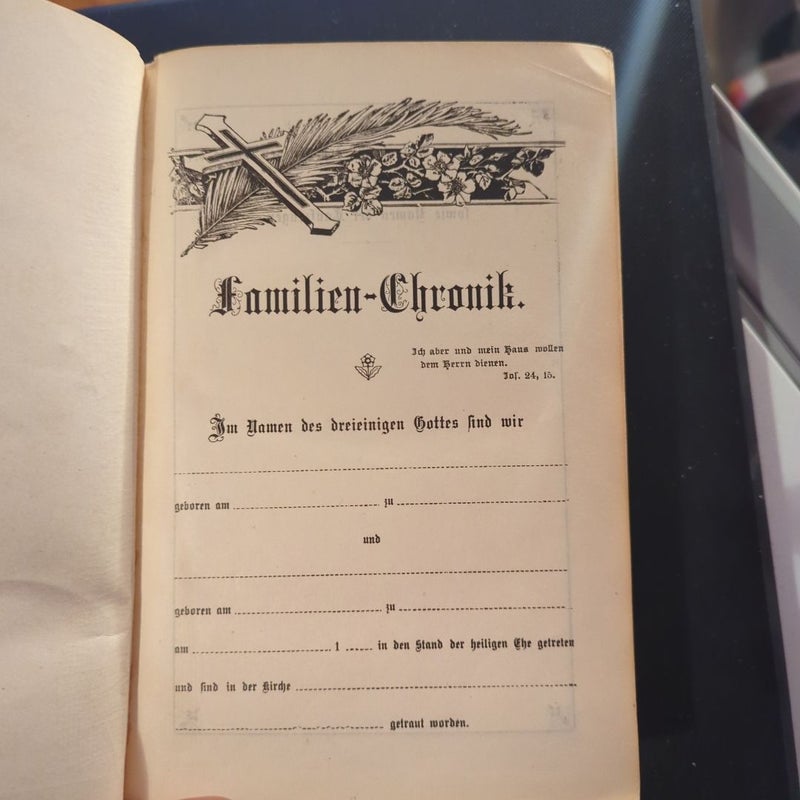 Antique Christian Book STARK'S DAILY HAND-BOOK by John Frederick Stark 1879