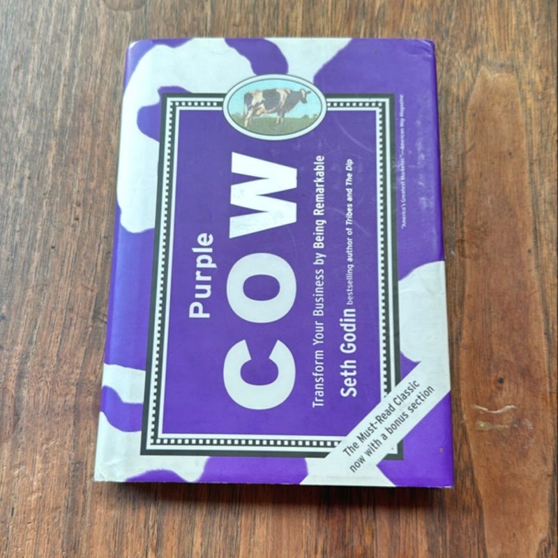 Purple Cow, New Edition