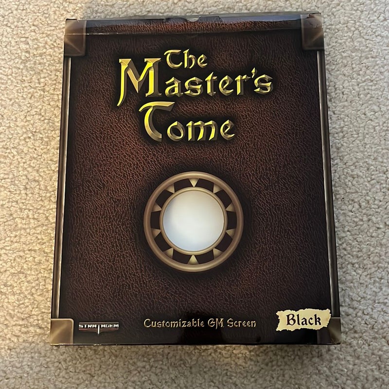 The Master’s Tome DM screen