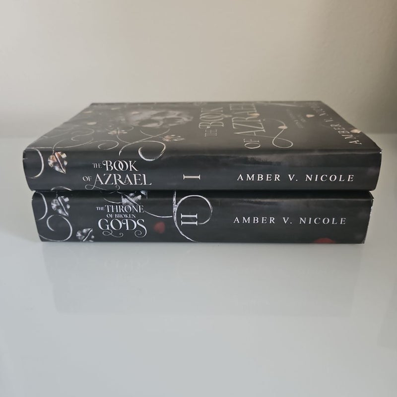 The Book of Azrael and The Throne of Broken Gods: Hardcover 